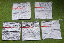 5x Original PRADA - Schuhbeutel, Taschen, sil...
