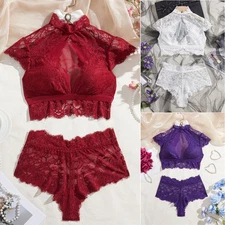 Women Sexy Lingerie Set Lace Short Top Panty Underwear Set Pure Desire Style US