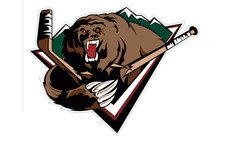 Utah Grizzles sticker weatherproof bumper vinyl decal