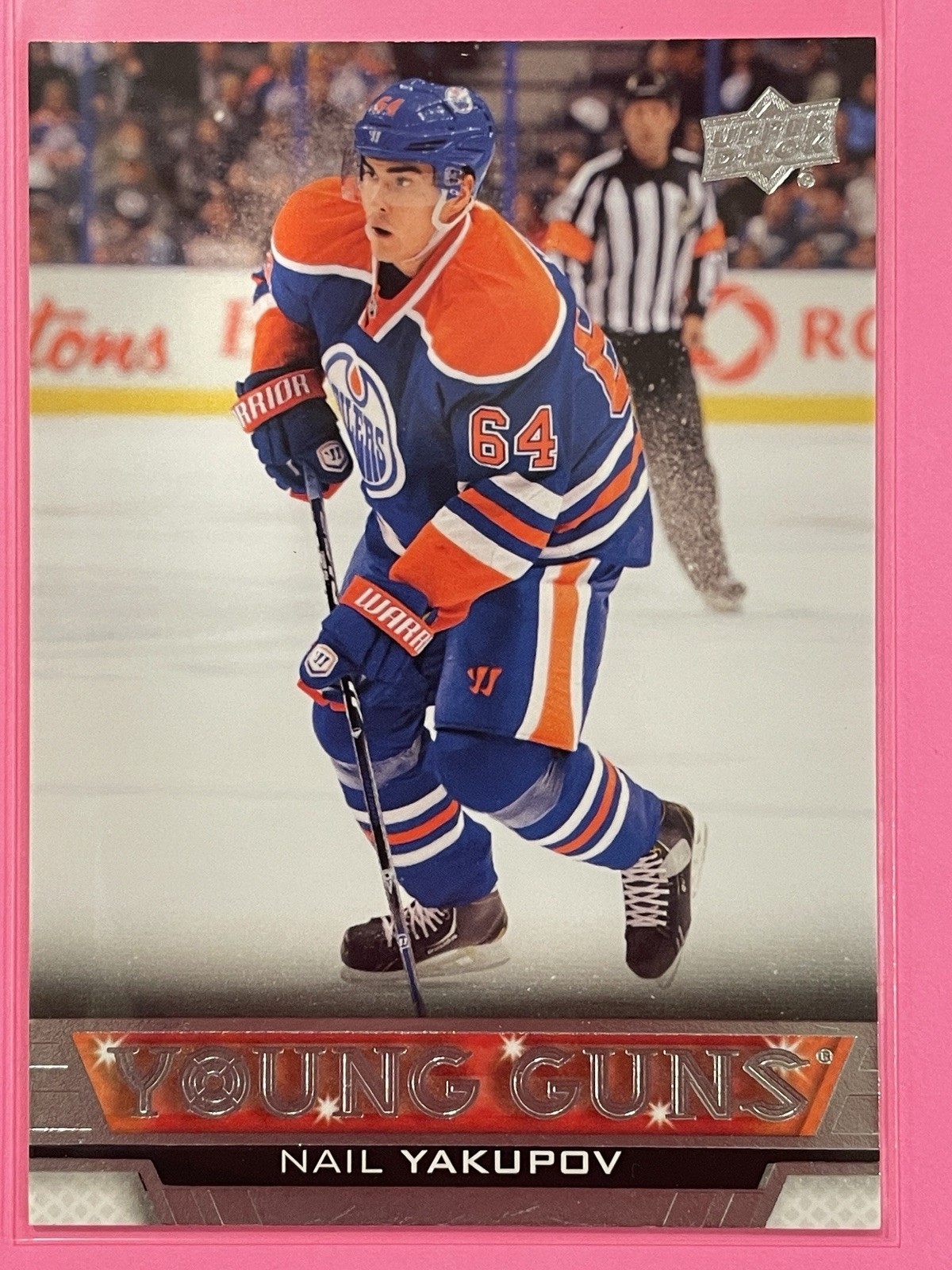 2013-14 Upper Deck Nail Yakupov Young Guns Rookie RC #241 Hockey Edmonton Oilers