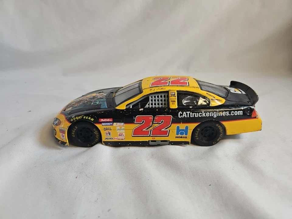 Dodge cromado #22 #LL Ward Burton Caterpillar 2000 Racing Champions escala 1:24 Foto 3 de 4