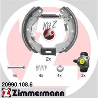 Zimmermann Bremsbackensatz Vormontiert 200Mm Passend FüR Opel Astra Corsa Tigra