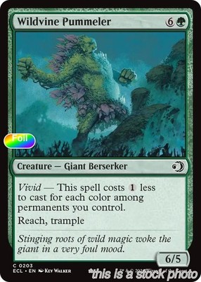 Wildvine Pummeler [ECL - 203FoilMagicNM