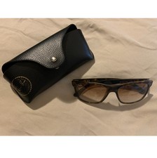 Ray-Ban RB4181 Made in Italy Tortoise-Shell Acetate Gradient Brown Sunglasses