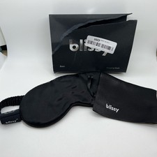 Dmg Box, Blissy Black 100 Pure Silk Sleeping Mask  Storage Bag