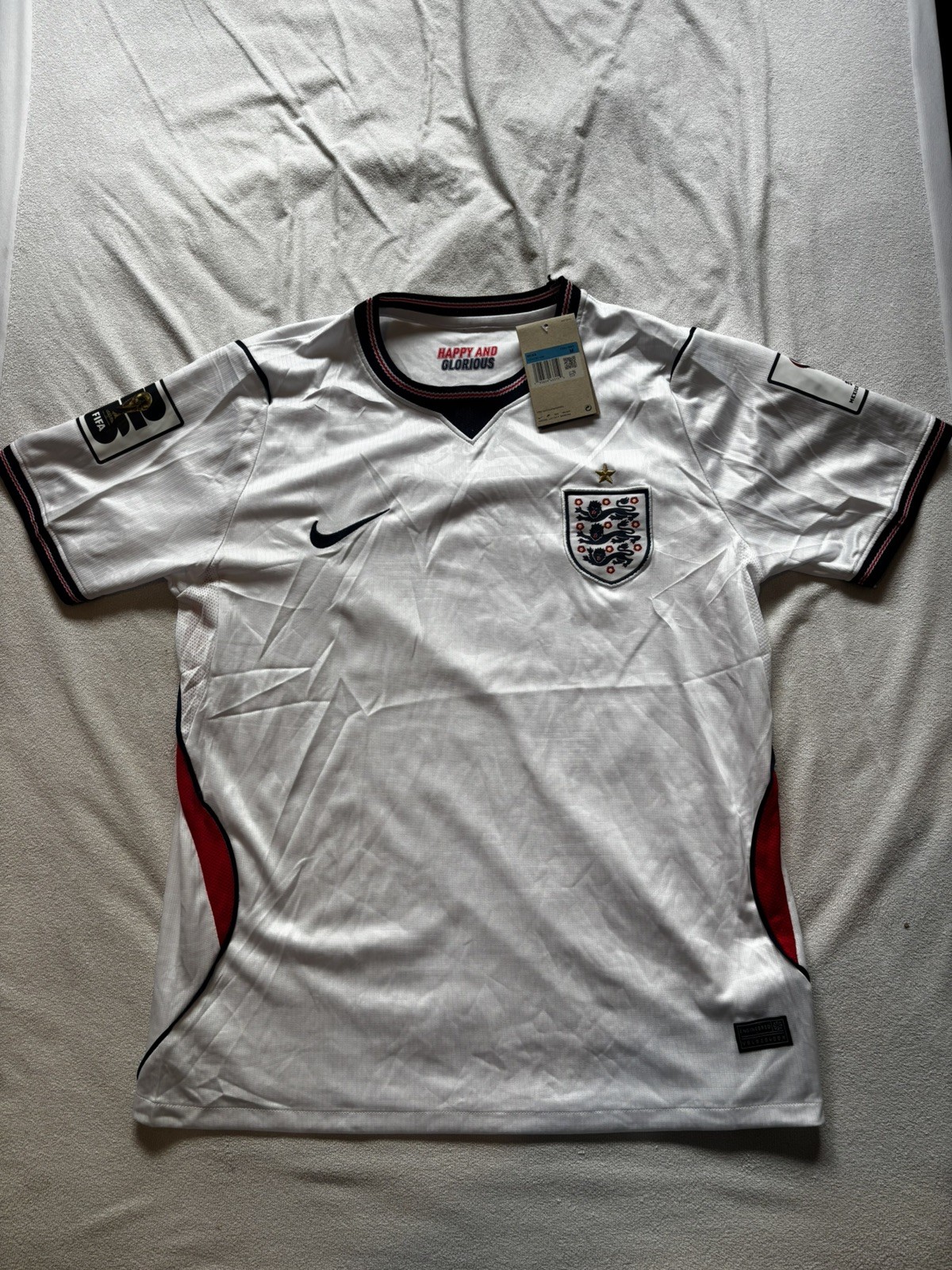 Maillot domicile Angleterre Coupe Du Monde 2026 idéal pour les soirées match entre amis