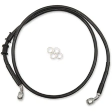 Drag Specialties 1741-5365 Extended Length Stainless Steel Front Brake Line Kit