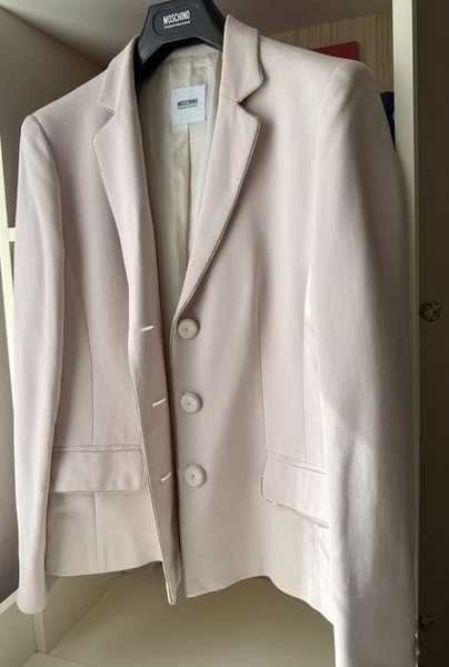 Women Moschino Blazer Beige 36