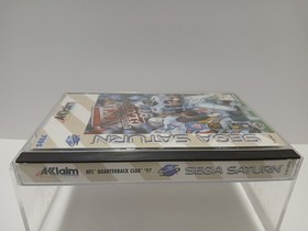 SEGA Saturn NFL Quarterback Club &lsquo;97 CIB Case Manual Complete Disc PRISTINE