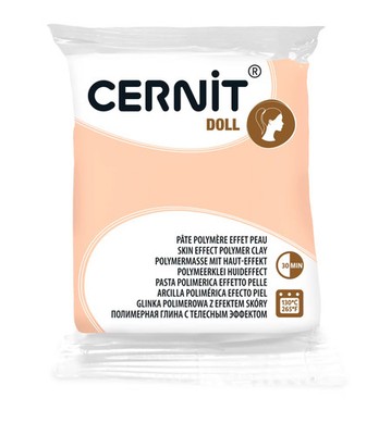Cernit 6x Cernit DOLL 56 g Suntan CE0950056855C