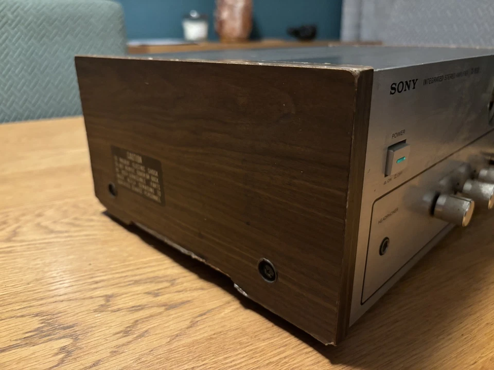 SONY TA-1630 Integrated Amplifier 1975 Phono Input Vintage - Image 2 of 4