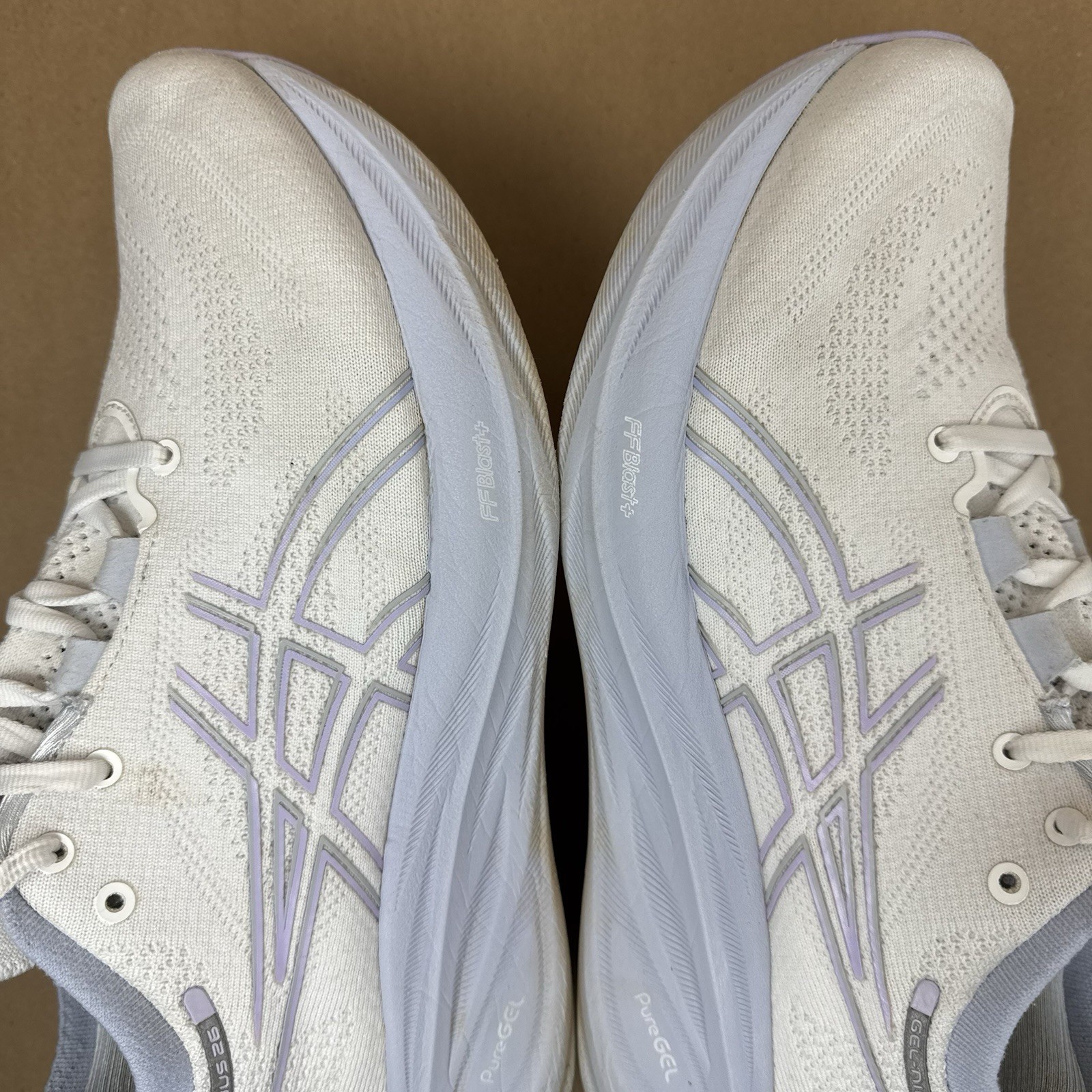 Asics Gel Nimbus 26 Womens Shoes Purple White Athletic Running Sneakers Size 9 thumbnail 14