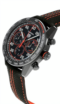 Tag Heuer Carrera Porsche Orange Racing Auto 44mm Men's Watch