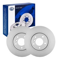 2X Hella Pagid Bremsscheiben Ø330Mm Hinten Passend FüR Bmw X3 X4 55563PRO_HC