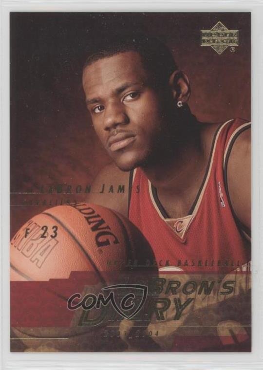 2003-04 Upper Deck Lebron's Diary LeBron James #LJ10 0il7