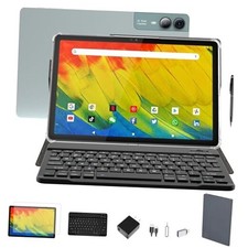 2026 Latest 11 inch Tablet Android 14 Tablets 18GB RAM 128GB ROM 1TB TF Green