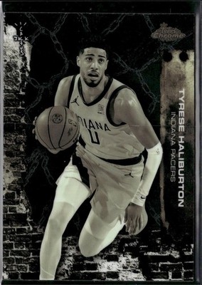 2025-26 Topps Chrome Cactus Jack #15 Tyrese Haliburton Indiana Pacers
