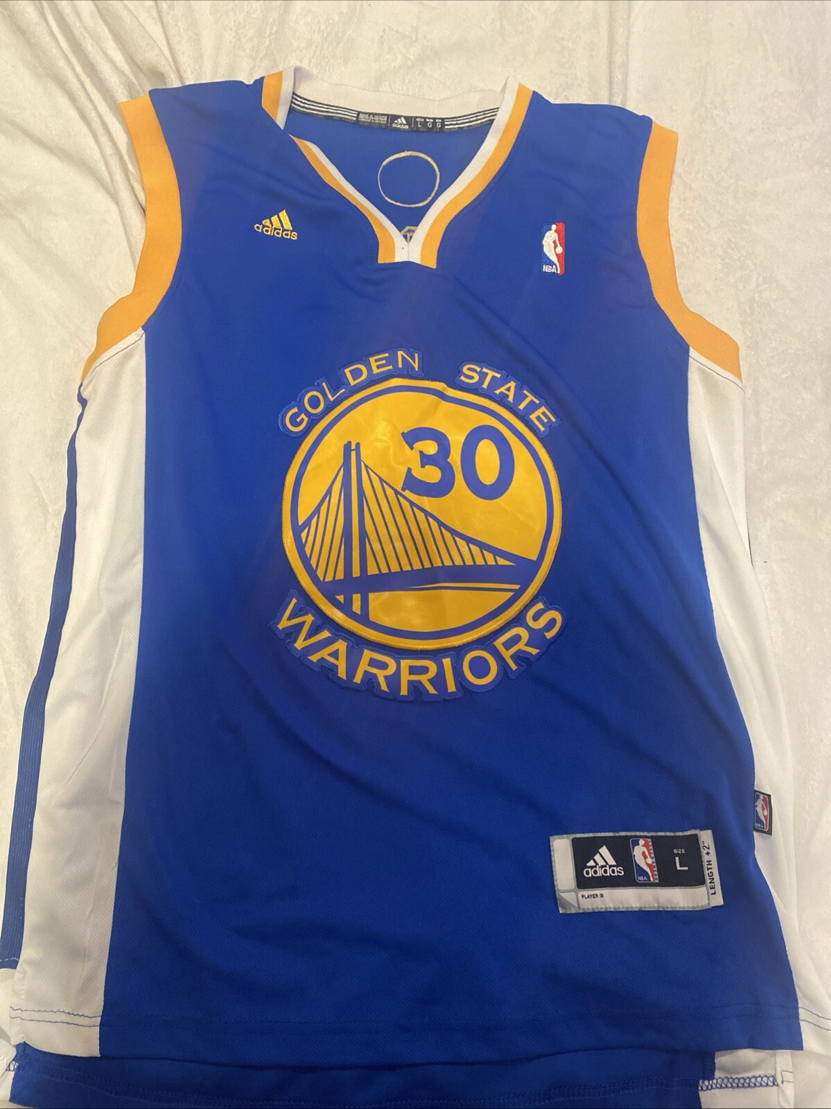 Golden State Warriors Stephen Curry Jersey SIZE L