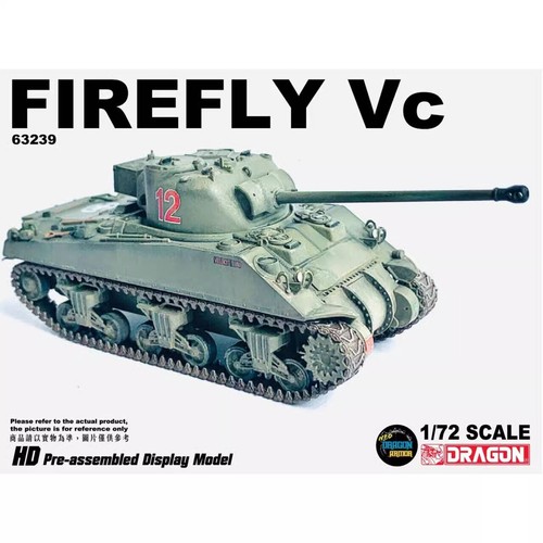 Dragon 1/72 British ‘Firefly’ Vc Military Tank 3 Squad 63239 Finished Model - Picture 4 of 10