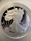 2010 W American Eagle One Ounce Silver Proof Coin in OGP with COA