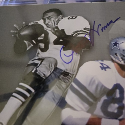 dallas cowboys Tight End Legends Autographed 16x20 Photo Jsa Certified - Picture 2 of 7