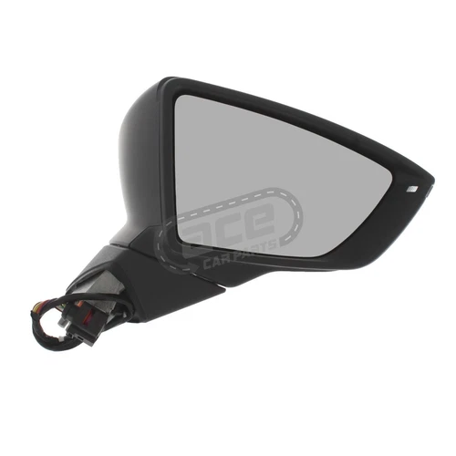 Electric Power Folding Wing Door Mirror Seat Leon 5F 2013-2021 Primed Right Hand