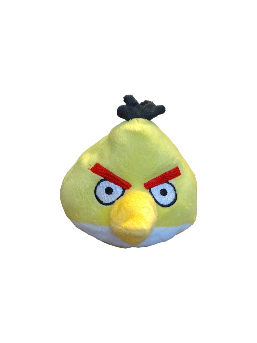 Hartz Angry Birds Chuck Yellow Bird Plush Stuffed Animal NO SOUND