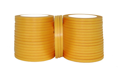 Automotive Tape for Fine Clean Edge Lines, Masking Tape 1/4'' x 60yds (35 Rolls)