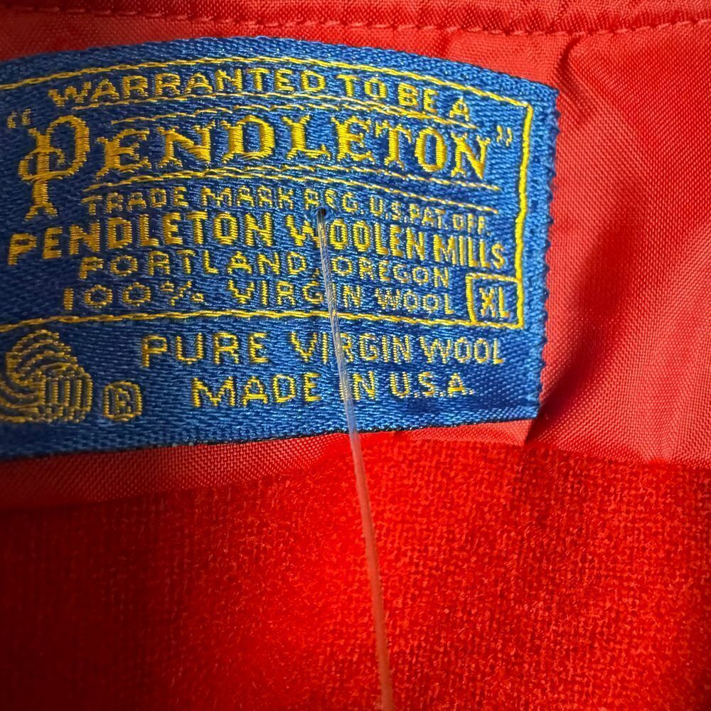 Pendleton Size XL Red Trail Elbow Patch Long Slee… - image 3