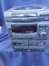 Aiwa CX-NV20U 3 CD Changer Compact Disc Stereo Cassette Receiver Super T-Bass..