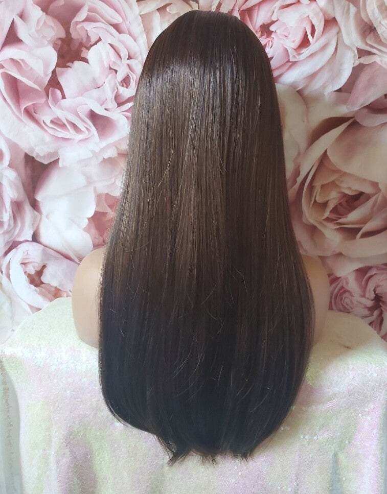3x3 free part highlighted lace wig | eBay display picture 1