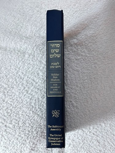 Rabbi Jules Harlow, Siddur Sim Shalom for Shabbat and Festivals;+ Hebrew Book - Foto 3 di 24
