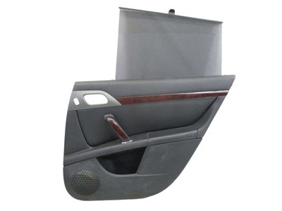Right Rear Door Wooden Decoration Black Leather Sun Awning Suitable for