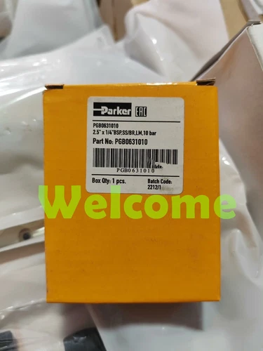 New Parker PGB0631010 pressure gauge Fast Shipping via FedEx or DHL