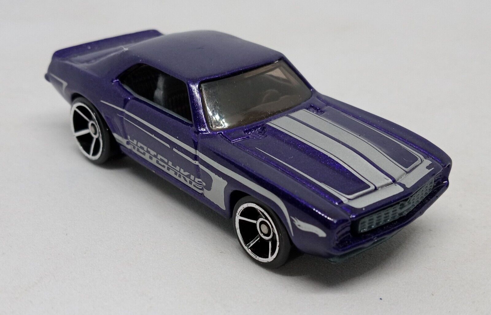 Hot Wheels Purple Metallic '69 Chevy Camaro Hotchkiss Loose Diecast 1:64