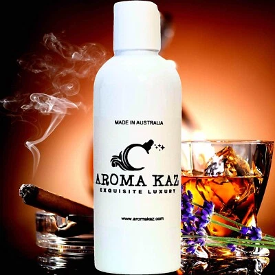 AROMA KAZ Lavender Tobacco Massage Oil Vegan Cruelty-Free Plant-Based Moisturiser