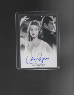 James Bond Archives Final Edition Jane Seymour autograph card | eBay