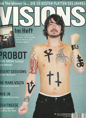   VISIONS #130/2004 Probot ohne Kalender, MUSIK-MAGAZIN *The Mars Volta