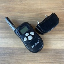Petainer Dog Training Collar Receiver Black Rechargeable with Remote Control