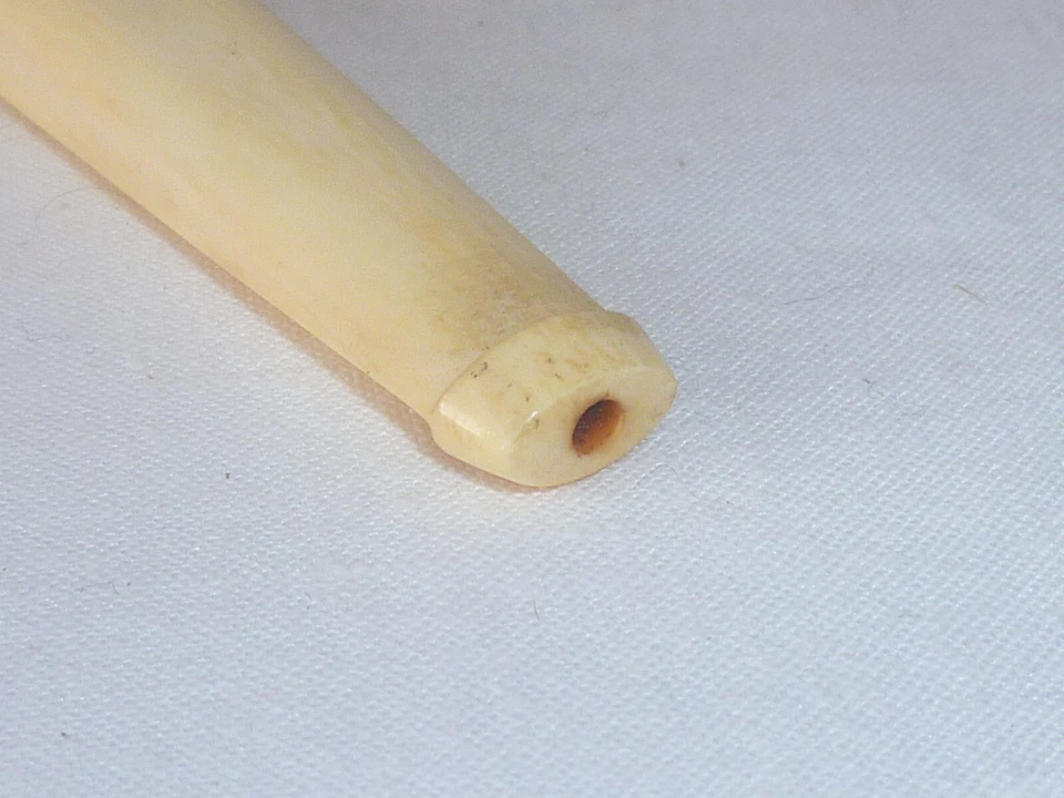 ANCIEN FUME CIGARETTE LANCEL EMBOUT OR 18 cts - Photo 3/4