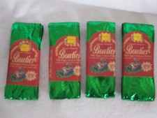 Lot OF 4 Maxwell Wellington Bowties Wire Edged Metallic Ribbon Green