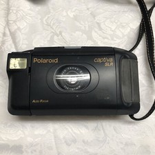 Polaroid Captiva SLR Camera Auto Focus Vintage Camera with Flash, UNTESTED 51