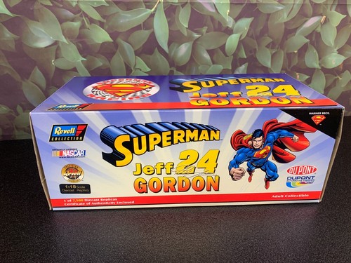 REVELL DIECAST JEFF GORDON #24 1999 SUPERMAN MONTE CARLO 1:18 - Picture 21 of 24