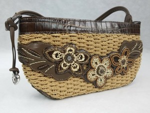brighton basket weave purse