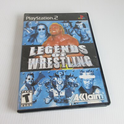 Legends of Wrestling Play Station 2 PS2 - Good used working condition
