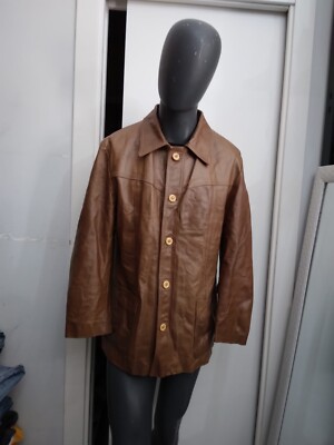 TERRANOVA Echtlederjacke gebraucht Herren man Gr. L NUSSBAUM XYC1183L