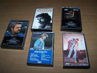John Sneider cassette tapes (lot of 5)