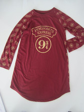 Harry Potter Hogwarts Express 9 3/4 Girls Size Pajamas 10-12 AU