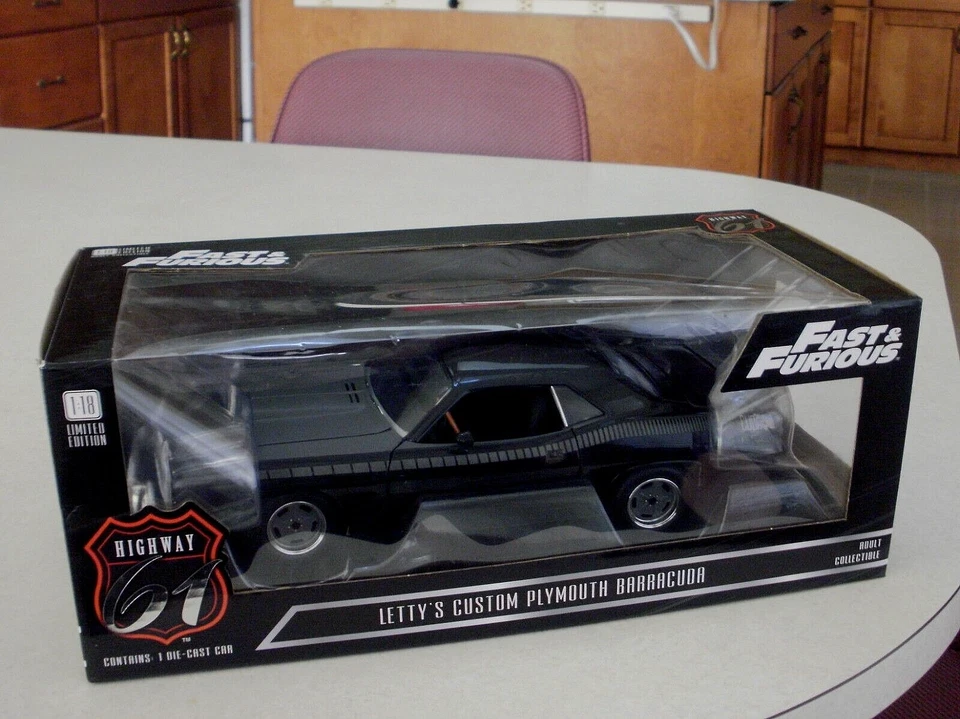 1/18 FAST AND FURIOUS 7 LETTY'S CUSTOM CUDA - Image 3 of 4