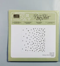 Stampin Up! Scattered Sequins Textured Impressions Embossing Folder  - RETIRED